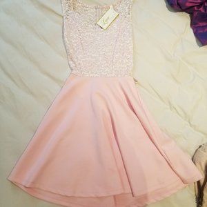 Cute Pink Summer Dress